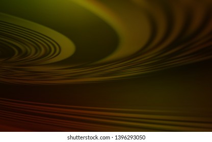 Dark Yellow vector template with wry lines. A completely new colorful illustration in simple style. New composition for your brand book.