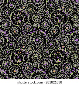 Darkness Seamless Pattern.