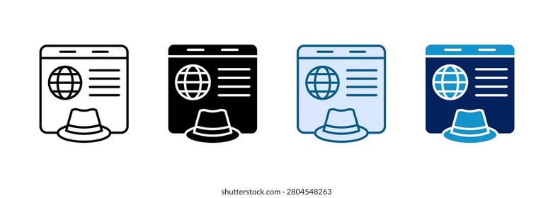 Darknet Icon Set Multiple Style Collection