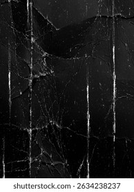 Darkroom Decay with Scratch-Like Vertical Glare