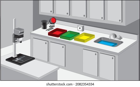 Darkroom Equipment And Print Plan