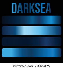 Darksea color palette suitable for creating moody underwater designs, oceanthemed graphics, and mystic digital illustrations with a unique color scheme.