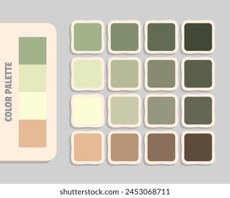 darkseagreen palegoldenrod lightgoldenrodyellow burlywood color palette, colour matching, rgb colors, harmonious colours catalog sample, design and edit idea