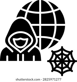 Darkweb Icon Element For Design