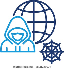 Darkweb Icon Element For Design