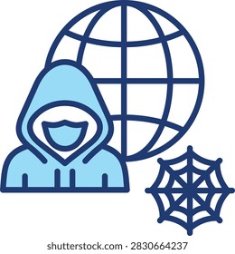 Darkweb Icon Element For Design