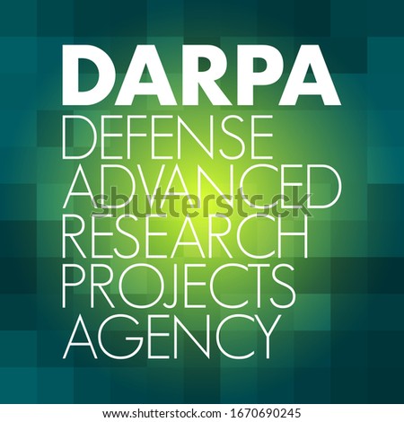 DARPA - Defense Advanced Research Projects Agency acronym, concept background