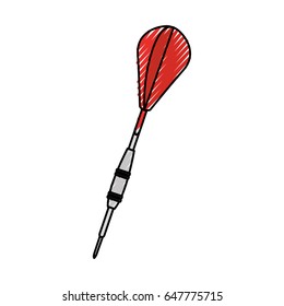 dart arrow isolated icon