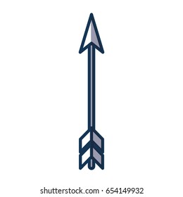 dart arrow isolated icon