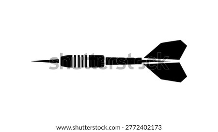 Dart Arrow Target Icon Simple Vector