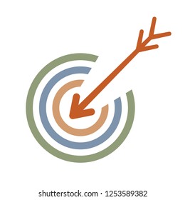 dart and arrow vector