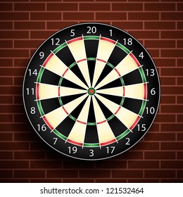 Dart board