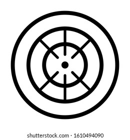 dart board circle target Icon