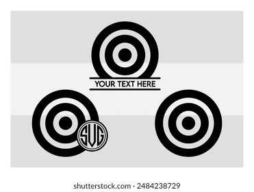 Dart Board, Dart Game, Dart Sports, Dart Silhouette, Target, Clipart, Outline, Vector, Eps