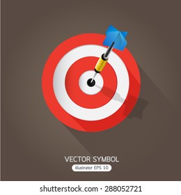 Dart board symbol.