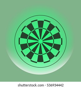 dart board symbol icon