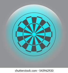 dart board symbol icon