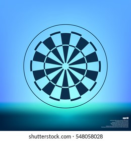 dart board symbol icon