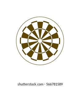 Dart Board Symbol Icon