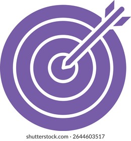 Ícone de vetor do Dart Board. Pode ser usado para impressão, aplicativos móveis e da Web.