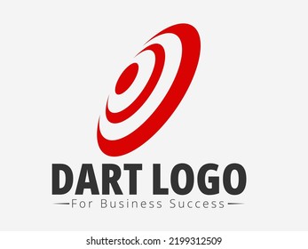 Dart Business Success Logo Vector Suitable  For Marketing Agency, Business Logo, Strong Logo, Professional logo, etc