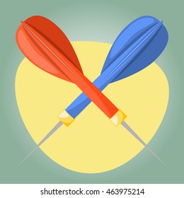 Dart colorful icon