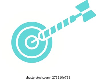 Ícone Gráfico Dart Creative Vetor