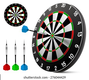 Dart and dartboard