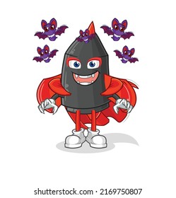 the dart Dracula illustration. character vector