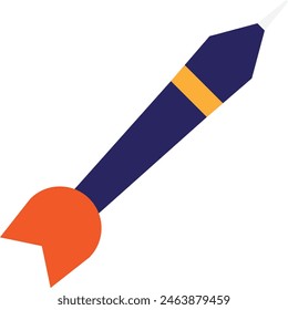 Dart Goal Target Icon Vector Flat Illustration