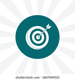 dart icon. dart board icon. archery board icon. target isolated simple solid vector target icon. dart board. archery board