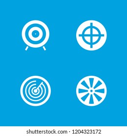 Dart icon. collection of 4 dart filled icons such as . editable dart icons for web and mobile.