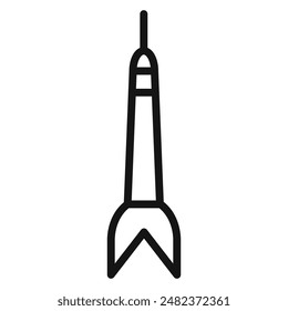 Dart Icon Collection Target Practice Illustrations for Bar Games and Leisure Activities