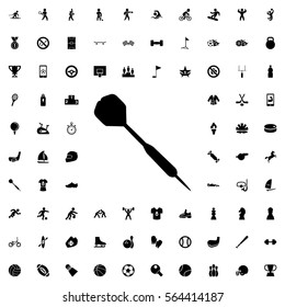 dart icon illustration isolated vector sign symbol