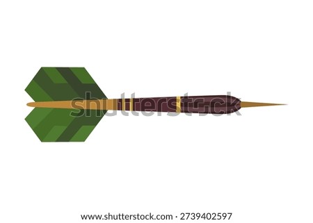 Dart icon isolated on white background