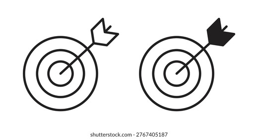 Dart icon for mobile application, button and website design.