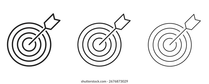 Icono de dardo. Ilustración de elemento simple. Puede ser utilizado para el Web y el móvil.