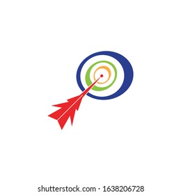 Dart icon and symbol vector template