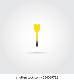 Dart icon - Vector