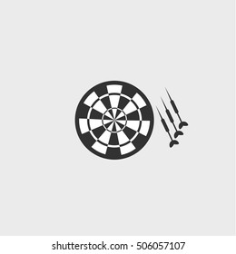 dart icon, vector design