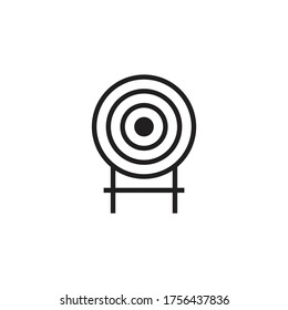 dart icon vector sign symbol