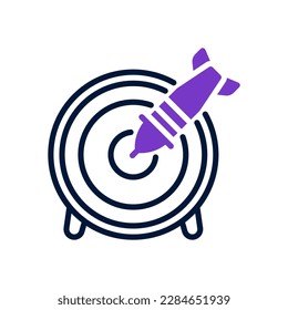 dart icon for your website, mobile, presentation, and logo design.