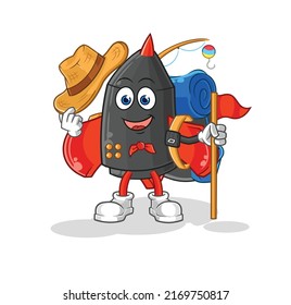 the dart scout vector. cartoon character