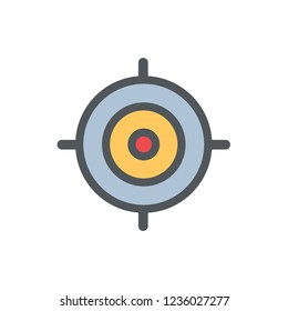dart target vector icon