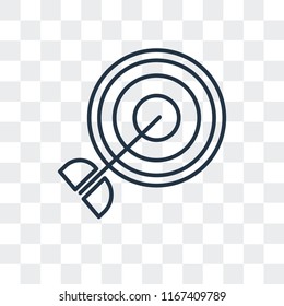 Dart vector icon isolated on transparent background, Dart logo concept