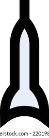 Dart Vector illustration on a transparent background.Premium quality symmbols.Stroke vector icon for concept and graphic design.