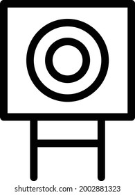 dart with white background . dart is an ancient things  discover from pehistorical places .thin line icon.