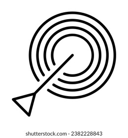 Dartboard icon design for personal commercial use
