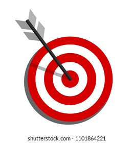 Dartboard target icons vector.