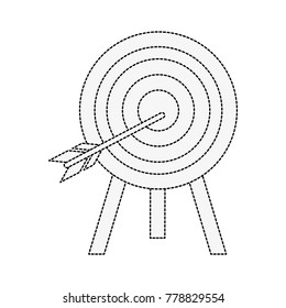 Dartboard target symbol